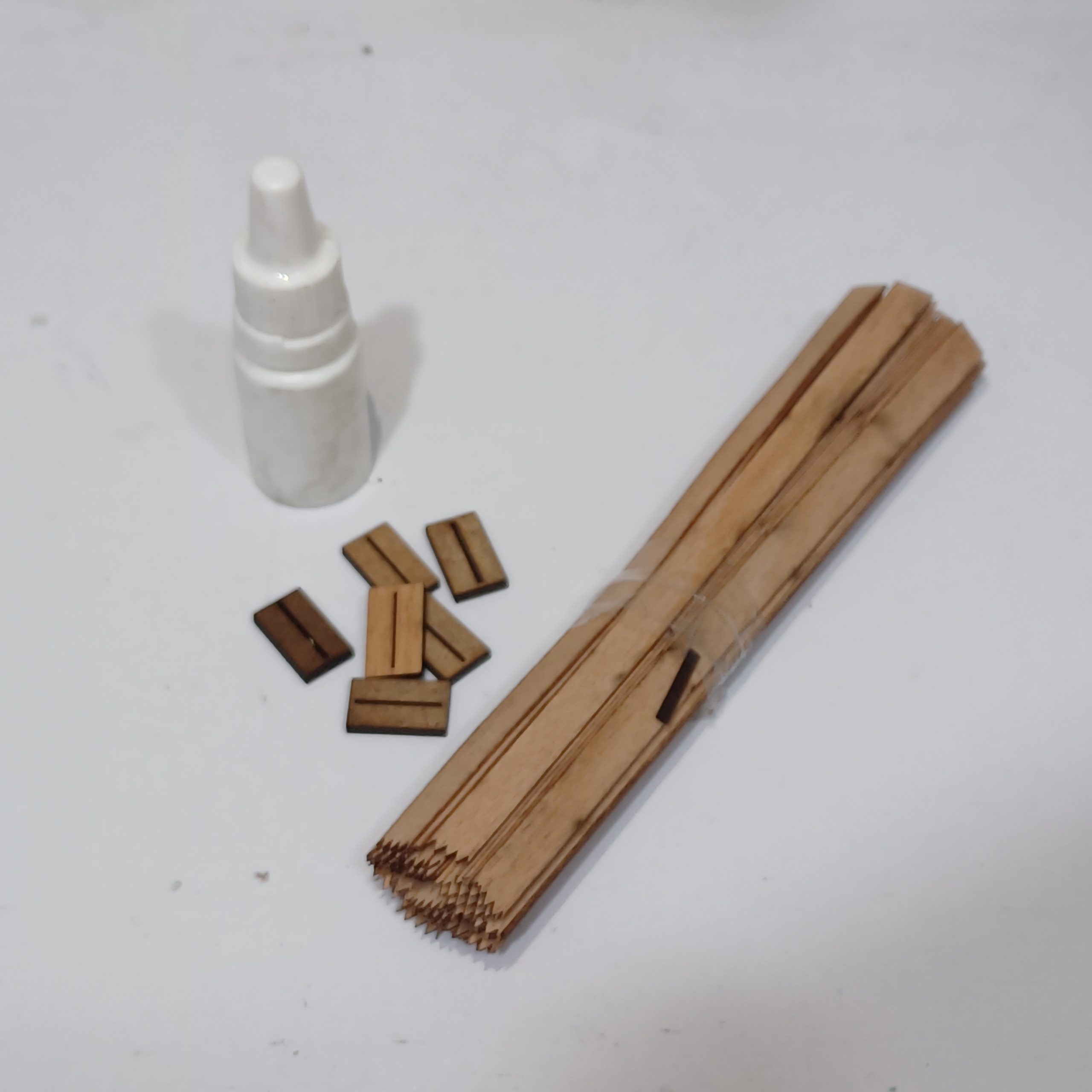 لوازم شمع سازی فیتیله چوبی همراه با محلول بوراکس 