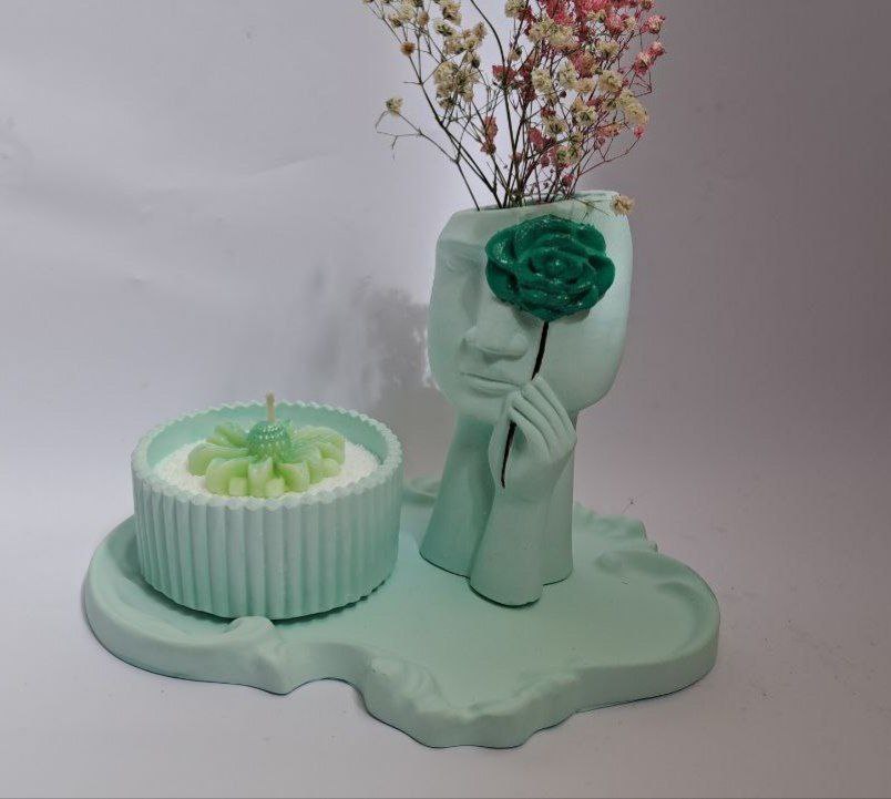 ست گلدون احساس و جا شمعی مراکشی – دکور لوکس و سنتی